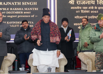 Raksha Mantri dedicates to the nation 125 border infrastructure projects – the most in one go – from Ladakh
