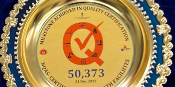 India crosses a historic milestone 50,000 NQAS Certifications: A Quantum Leap in Quality in Public Healthcare